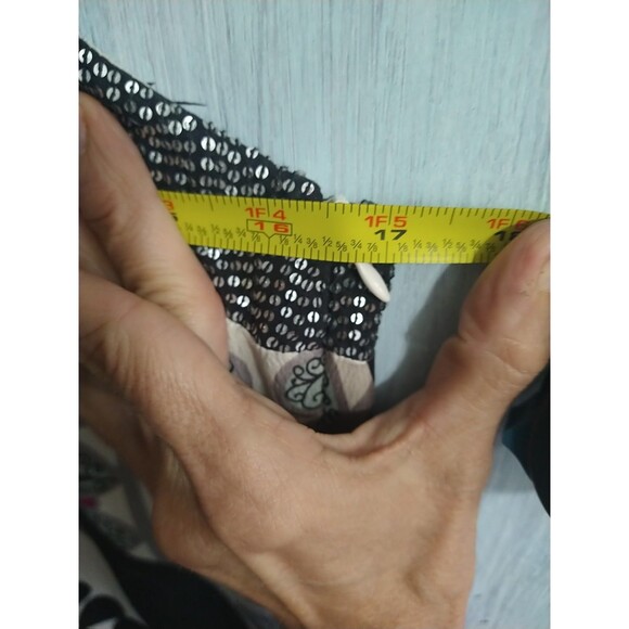 Trina Turk 100% Silk Sleeveles Floral Mini Dress Sz 2 Sequence Boho Summer Artsy - Picture 8 of 10